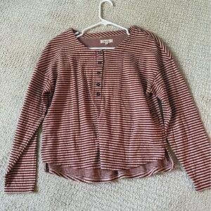 Madewell Striped Henley